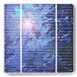 Polykristalline Solarzelle