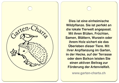 Garten-Charta-Etikette