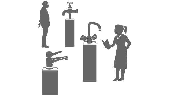 Investieren, um Wasser zu sparen