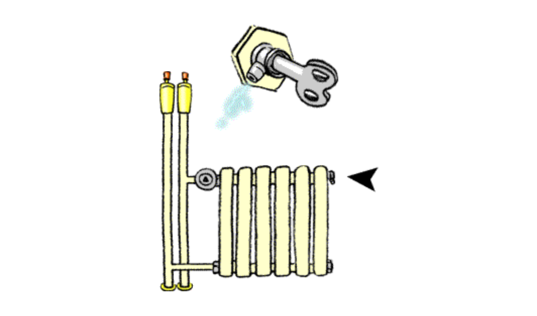 Einen Radiator entlüften