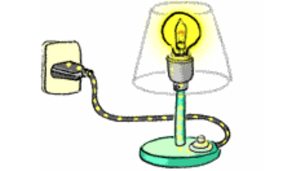 Nachttischlampe