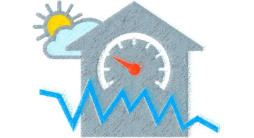 ConsoBat optimiert die Heizung und den Energieverbrauch eines Gebäudes in Verbindung mit den Temperaturen der Region
