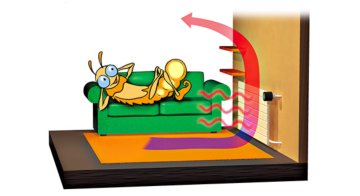 Heizkörper müssen freistehen